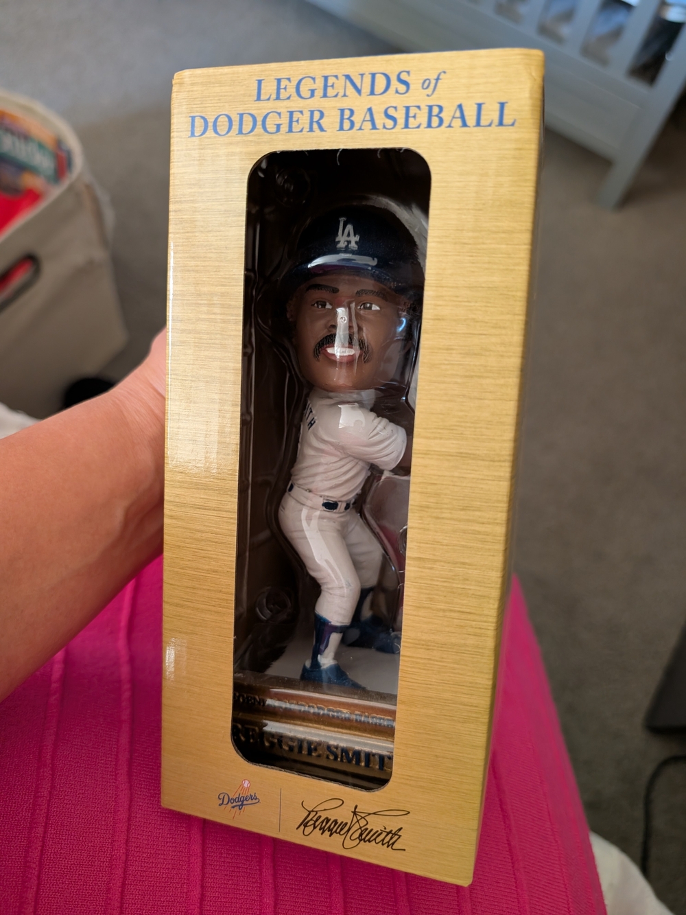 Legends of Dodgers-Collectibles, Reggie Smith Bobblehead